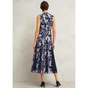 Hobbs Quin Embroidered Dress